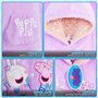 Peppa Pig Sweat Fille - Pull Plaid Oversize en Polaire