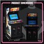 Numskull quarter arcades Tortues Ninja Mutantes Édition Collector Mini Arcade Réplique en Bois véritable à échelle 1/4, ROM Orig
