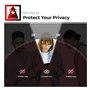 TECHGEAR Protection d'écran anti-espion pour iPhone 16 Pro - Filtre de confidentialité en verre trempé véritable - Compatible av
