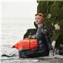 ZONE3 - Bouée de Natation recyclée 28 L avec lumières LED | Sac étanche avec étui pour téléphone Portable | Flotteur de sécurité