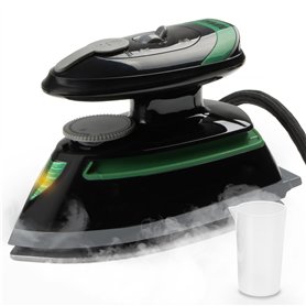 Duronic SI4 BG Fer à Repasser à Vapeur de Voyage 420W Mini fer à repasser avec réservoir d'eau de 30 ml Fer à Vapeur Transportab