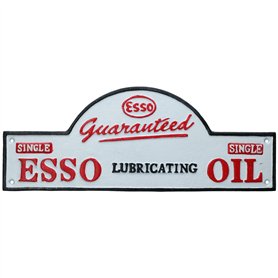 Fonte Plaque Esso signe pour porte de garage garage atelier Essence Cloture