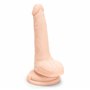Prowler - Ultra Cock Gode double densité avec boules de 15,24 cm - Dong réaliste avec base ventouse - 12,44 cm insérable
