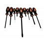 Mr. Gadget's Solutions Lot de 9 tournevis cruciformes et têtes fendues pour la maison