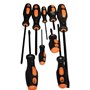 Mr. Gadget's Solutions Lot de 9 tournevis cruciformes et têtes fendues pour la maison, le garage, les projets de bricolage – Out