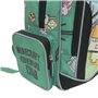 Minecraft Premium Kids Sac à dos d'école rembourré A4, bleu, taille unique