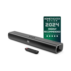 Majority Naga 60 Barres de Son Bluetooth Murale pour TV | Son 3D Home Cinema avec 120W et 2.1 Enceintes | Connexions HDMI
