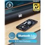 Majority Naga 60 Barres de Son Bluetooth Murale pour TV | Son 3D Home Cinema avec 120W et 2.1 Enceintes | Connexions HDMI, AUX, 