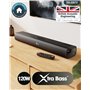 Majority Naga 60 Barres de Son Bluetooth Murale pour TV | Son 3D Home Cinema avec 120W et 2.1 Enceintes | Connexions HDMI, AUX, 