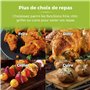 Tower T17021 Air Fryer - Friteuse sans Huile - Friteuse Électrique à Air de Taille Familiale avec Circulation d'Air Rapide, Minu