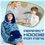 Hot Wheels Sweat à Capuche Enfant - Pull Enfant Garçon en Polaire