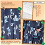 Disney Pull Plaid Femme Stitch Plaid à Manche en Polaire Sweat Poncho Polaire Oversize Long Taille Unique Adulte Ado
