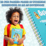 Bluey Livre Stickers Enfant et Coloriage 1000+ Autocollants et Gommettes pour Enfants Idée Cadeau