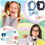Bluey Calendrier de l'Avent 2024 de Compte à Rebours d'Accessoires Cheveux Fille