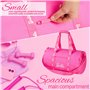 Barbie Duffle Bag, Sac de Voyage Spacieux avec Poches Zippées - Cadeau Fille