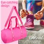 Barbie Duffle Bag, Sac de Voyage Spacieux avec Poches Zippées - Cadeau Fille