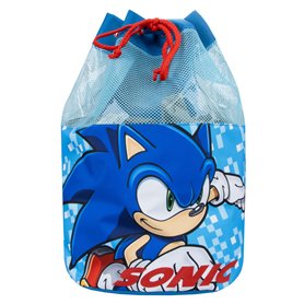 Sonic The Hedgehog Sac de Natation pour Garçons | Sacs de Natation pour Enfants | Sac à Dos Sonic pour Garçons | Taille Unique |