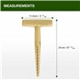 comprend une échelle de mesure pour une plantation précise