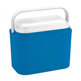 Harbour Housewares 10L 12V Glacière électrique - Bleu - 1x Petit Isolé Camping Plein Air Pique-Nique Portable Voyage Voiture Gla