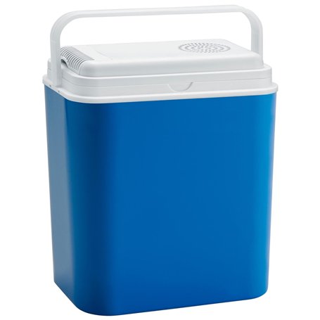 Harbour Housewares 18L 12V Glacière électrique - Bleu - 1x Petit Isolé Camping Plein Air Pique-nique Portable Voyage Voiture Gla