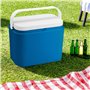Harbour Housewares 18L 12V Glacière électrique - Bleu - 1x Petit Isolé Camping Plein Air Pique-nique Portable Voyage Voiture Gla