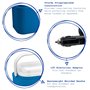 Harbour Housewares 18L 12V Glacière électrique - Bleu - 1x Petit Isolé Camping Plein Air Pique-nique Portable Voyage Voiture Gla