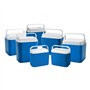 Harbour Housewares 18L 12V Glacière électrique - Bleu - 1x Petit Isolé Camping Plein Air Pique-nique Portable Voyage Voiture Gla