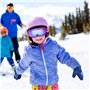 Volumoon Moufle Ski Enfant, Gants Neige Imperméables Chauds Épais, Gants Hiver, Mitaines pour Garçons et Filles 3-6 Ans, Activit