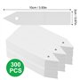 10x2cm Plastique Etiquette Po