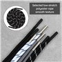 Granvoo 4Pcs Cordon de Rechange pour Sweat à Capuche, 140CM Ficelle de Serrage Universel, Bout en Cuivre Cordon Remplacement pou
