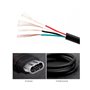 Câble Convertisseur USB Femelle vers 5 Broches pour Manette de Jeu compatible avec Xbox 1ère Génération Origine | 80cm | Pas pou