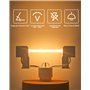 CucuGo R7s 118mm Ampoule Halogène 500W, 118mm Lampe Linéaire 11000lm Dimmable Blanc Chaud 2800K Projecteur de Sécurité, J118 J T
