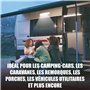 TrustWheel LED 12V Lumiere Exterieur Camping-Car Lampada Veranda Esterna Camper de Porche d'auvent IP67 4W 6000K 550lm Éclairage