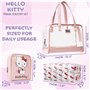 Hello Kitty Lot de 3 Trousses de Toilette Zippées pour Femme - Cadeaux Femme