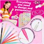 Hello Kitty Kit Journaling Kit DIY Enfant Ado Fournitures de Loisirs Créatifs Carnet de Notes A5 Autocollants Notes Autocollante