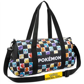 Pokémon Sac de Sport Enfant Ado Sac Pikachu Spacieux Sac Weekend Sac de Foot Sac Gym Sac de Voyage ou Vacances Idée Cadeau Enfan