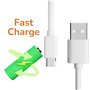 Câble micro USB de 10 m, câble d'extension d'alimentation compatible avec Mi 360° Home Camera 2K Pro/Smart Camera C300, EZVIZ, W