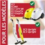 Spares2go Lot de 3 cartouches filtrantes détartrantes pour nettoyeur vapeur Karcher SC2 SC3 127 V BR SC3MX Upright Easyfix Plus