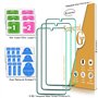 Kesuwe [3 Pièces] Verre Trempé pour Samsung Galaxy S22 Plus 5G, Compatible Empreinte Digitale ID, Film Protection écran, Sans Bu