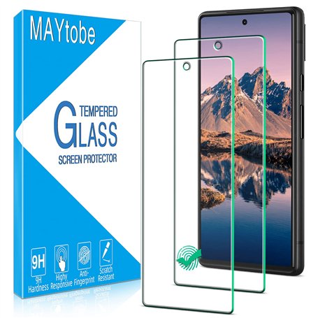 MAYtobe 2 Pièces Verre Trempé pour Google Pixel 6A 5G