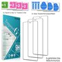 Slanku 3 pièces, Verre Trempé pour Samsung Galaxy S21 Plus 5G/S21+ 5G Film Protecteur d'écran [Le lecteur d'empreinte] 9H Dureté