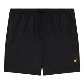Lyle & Scott Short Bain Sports Tissu Séchage Cousus Homme - Noir Jais - XL