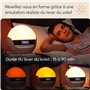 Lumie Bodyclock Luxe - 700FM Réveil Lumie avec FM Radio Enceinte Bluetooth Lumière Bleu Faible pour Sommeil