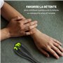 Rouleau de massage pour les doigts et les mains 2 en 1 - Outil anti-glissement avec 2 options de massage pour la circulation san