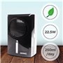 Duronic DH05 Mini Déshumidificateur électrique noir 250 ml d'eau par jour de 22,5W Réservoir d'eau de 500 ml Compact et silencie