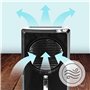 Duronic DH05 Mini Déshumidificateur électrique noir 250 ml d'eau par jour de 22,5W Réservoir d'eau de 500 ml Compact et silencie