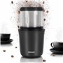 Duronic CG250 Moulin à café électrique de 250W | Meule de 75 g – 8 à 12 tasses | Lames en acier inoxydable | Pour un cappuccino