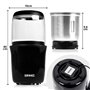Duronic CG250 Moulin à café électrique de 250W | Meule de 75 g – 8 à 12 tasses | Lames en acier inoxydable | Pour un cappuccino,