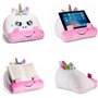 Bookmonster Licorne | Coussin de lecture pour livres et tablettes | Support de livre | Support de tablette | Hôtel de lecture |