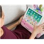 Bookmonster Licorne | Coussin de lecture pour livres et tablettes | Support de livre | Support de tablette | Hôtel de lecture | 